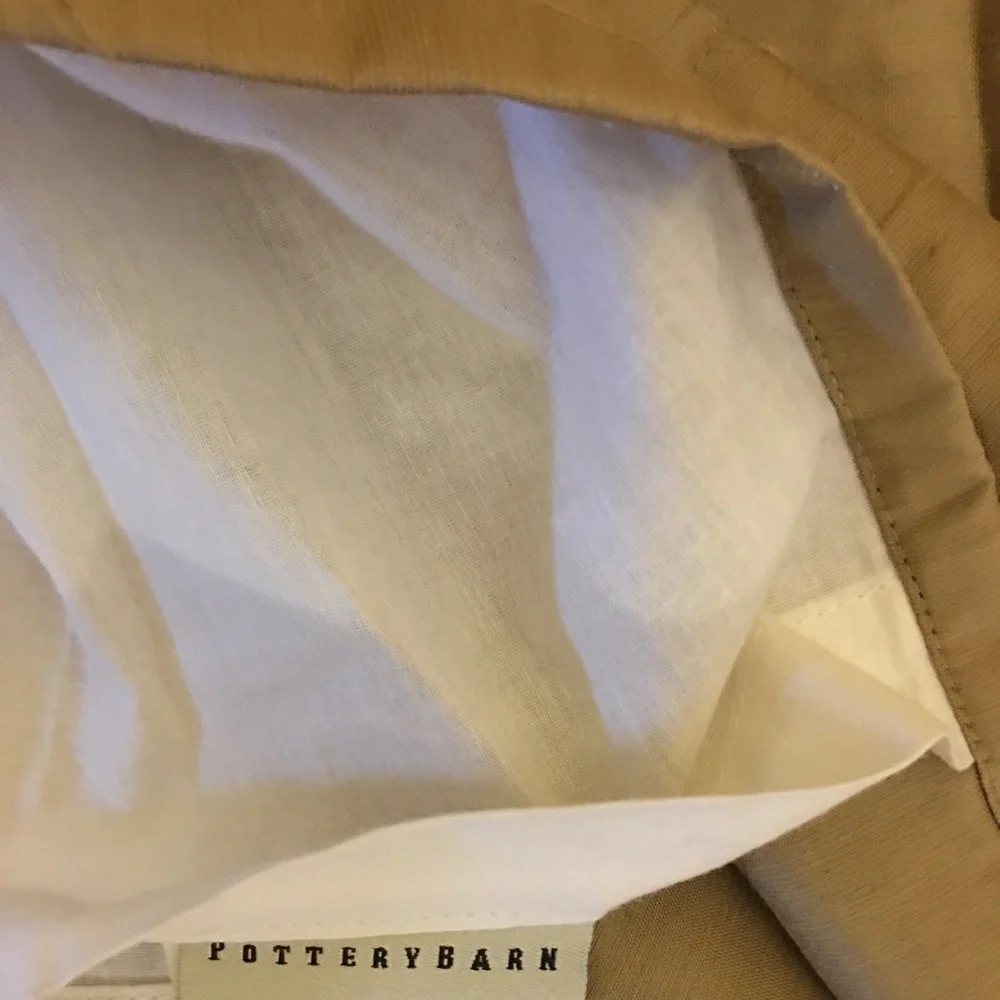 Pottery Barn two curtain